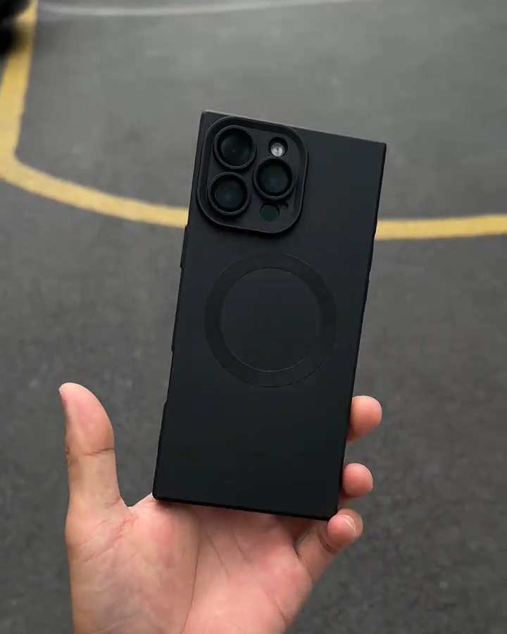 磁吸軟硅膠方形全包手機殼-ZUIHANG SHOP